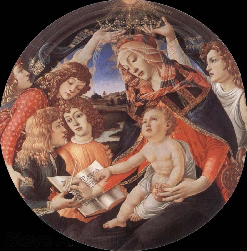 Sandro Botticelli Madonna of the Magnificat Norge oil painting art